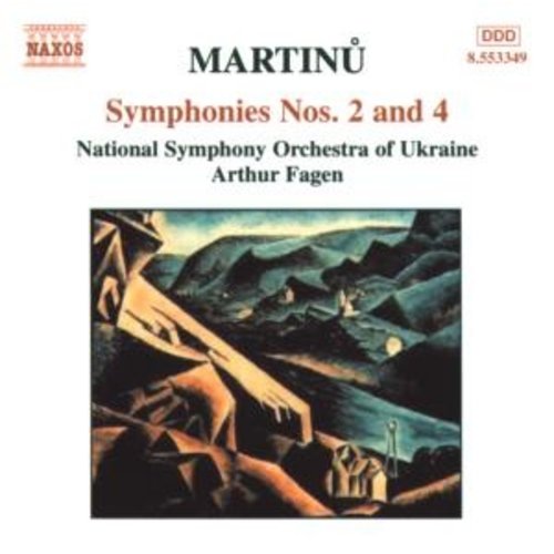 Naxos Martinu:sym. Nos.  2 & 4