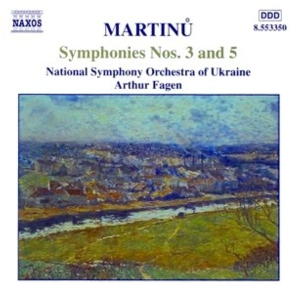 Naxos Martinu:sym. Nos.  3 & 5