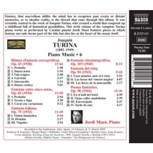 Naxos Turina: Piano Music 6