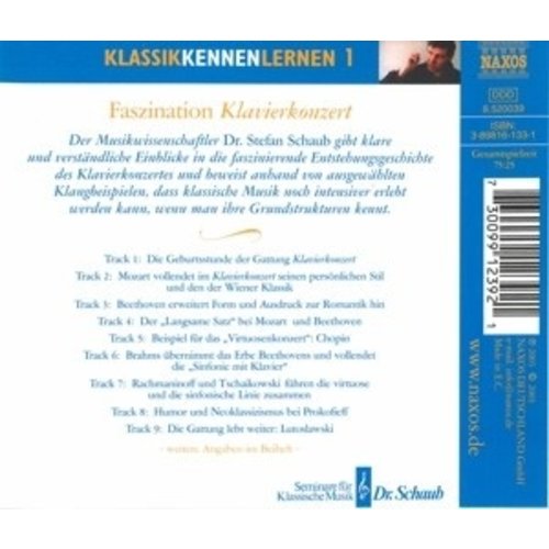 Naxos Schaub:faszination Klavierkonz