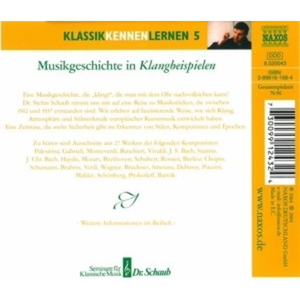 Naxos Musikgeschichte-Klangbeispiele