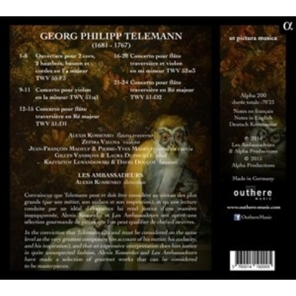 ALPHA Ouverture & Concerti Pour Darmstadt