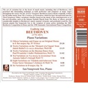 Naxos Beethoven: Piano Variations