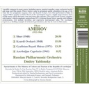 Naxos Amirov: Symphonic Mugams