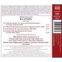 Naxos Mikhail Alexeevich Kuzmin (1872-1936)Sacred Songs1
