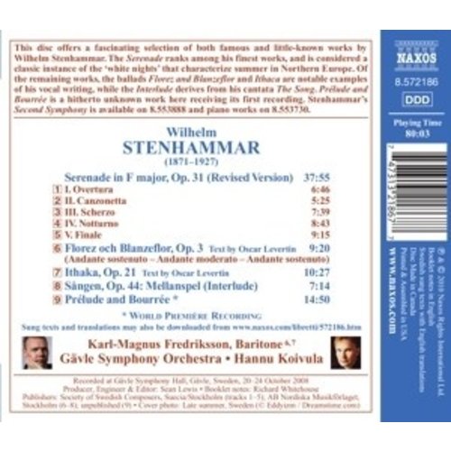 Naxos Stenhammar: Serenade In F