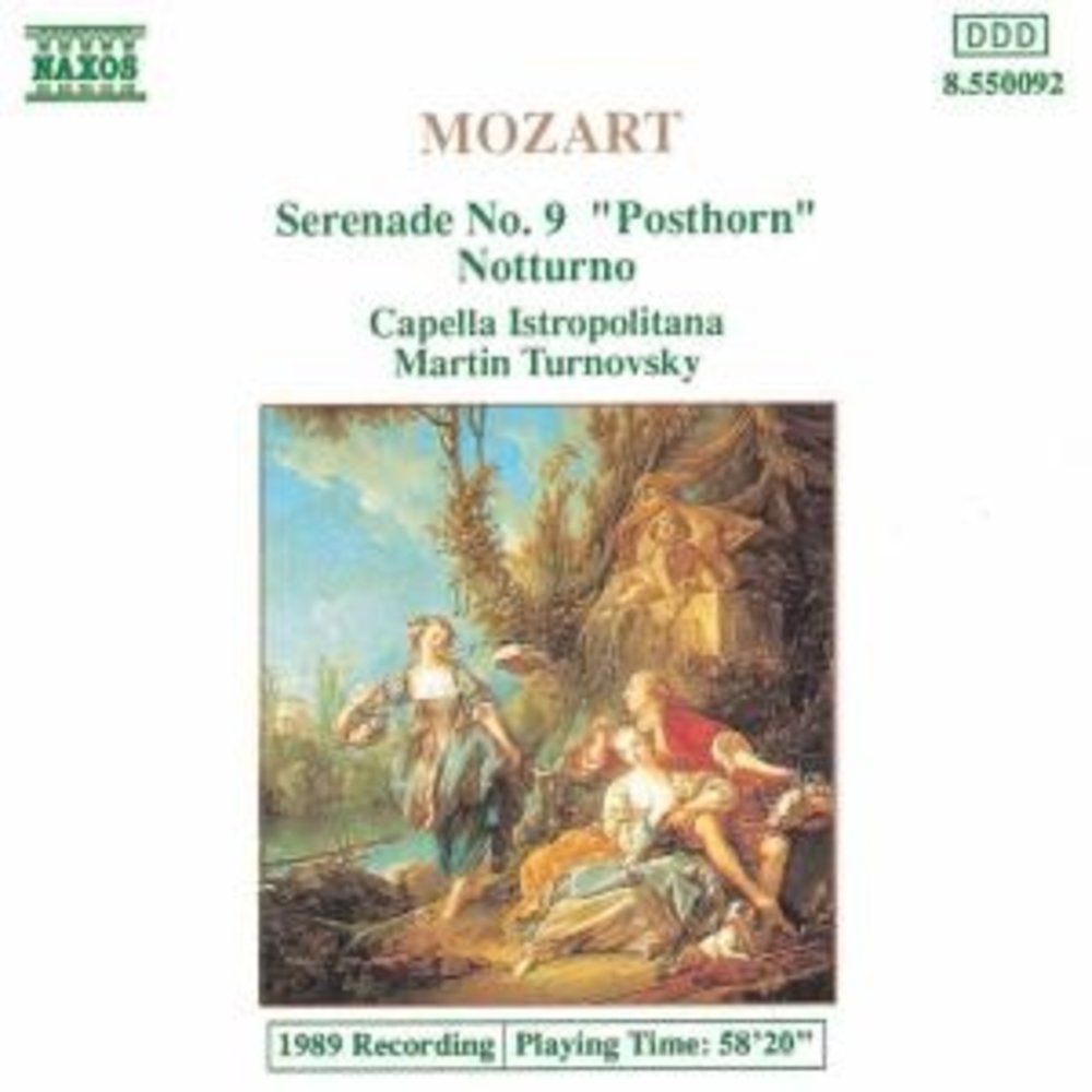 Naxos Mozart: Posthorn Ser./Notturno