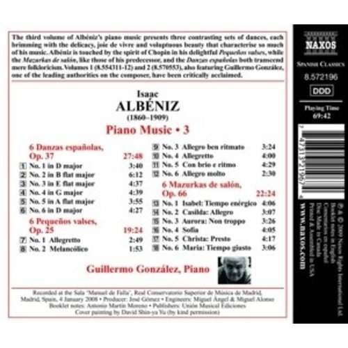 Naxos Albeniz: Piano Music 3