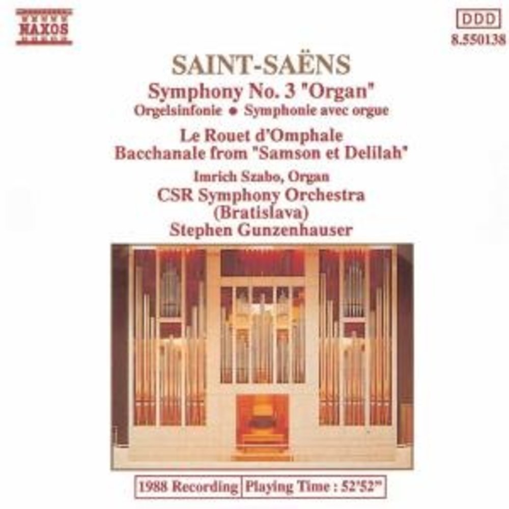 Naxos St.-Saens: Symph. 3/Rouet D'o.