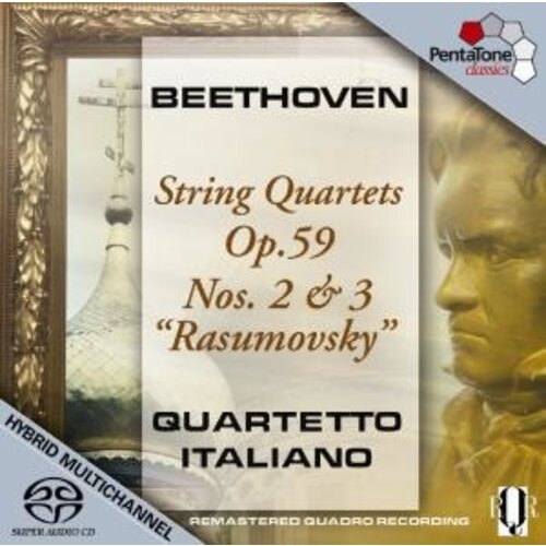 Pentatone String Quartets Op.59 2&3