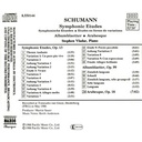 Naxos Schumann: Symphonic Etudes