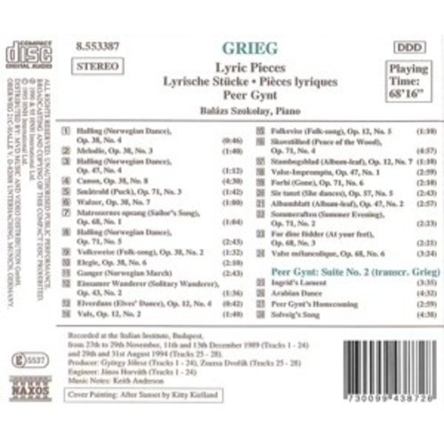 Naxos Grieg: Lyric Pieces/Peer Gynt