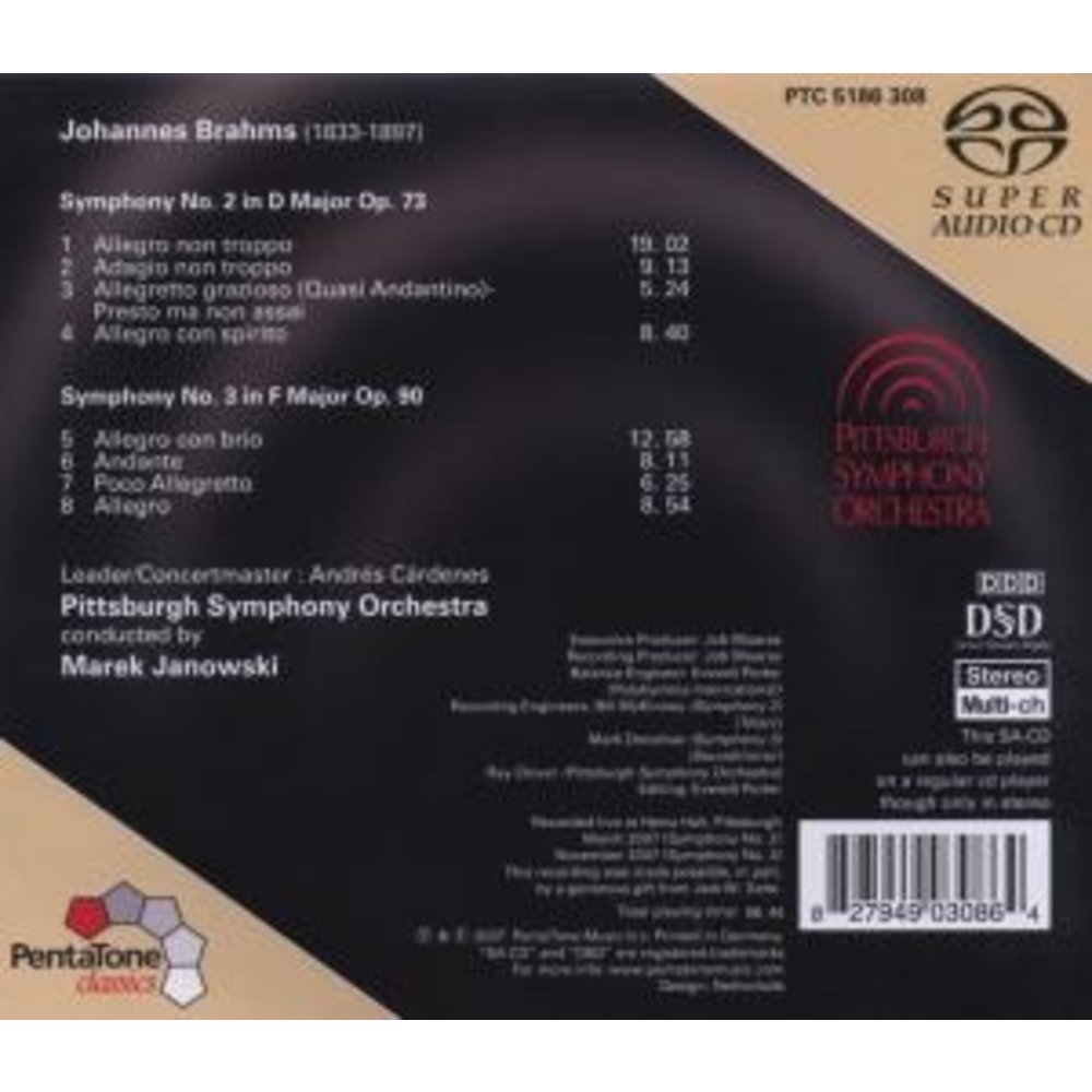 Pentatone Symphony No.2 & 3