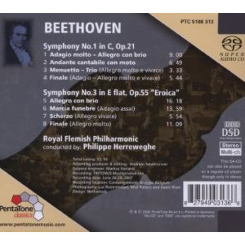 Pentatone Symphonies No.1 & 3