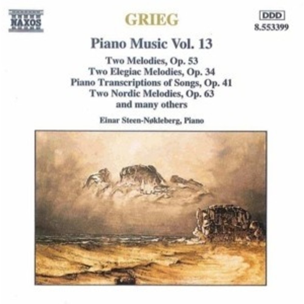 Naxos Grieg: Piano Music Vol.13