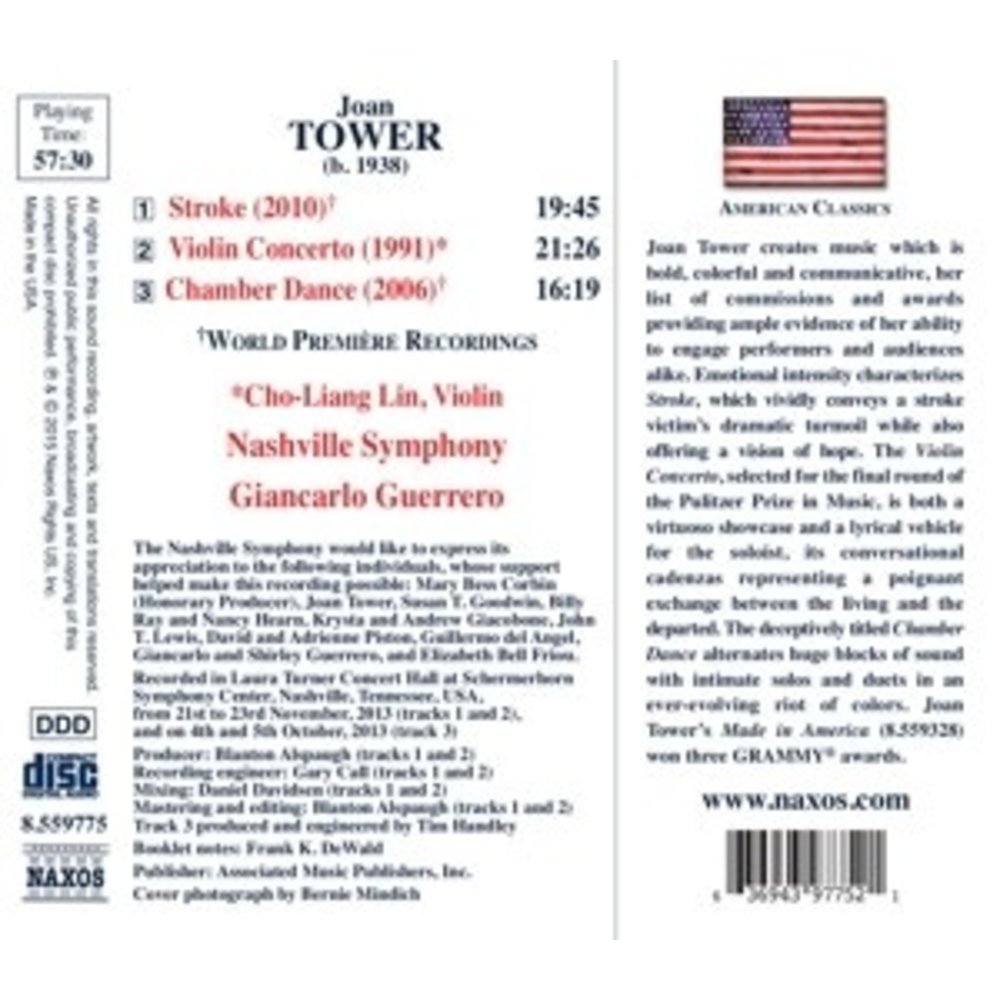 Naxos Violin Concerto / Stroke / Chamber Dance