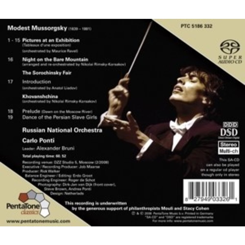 Pentatone Pictures At An Exhibition