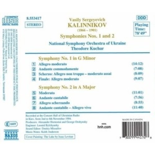 Naxos Kalinnikov: Symphonies 1 & 2