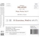 Naxos Brahms: 51 Exercises, Woo6