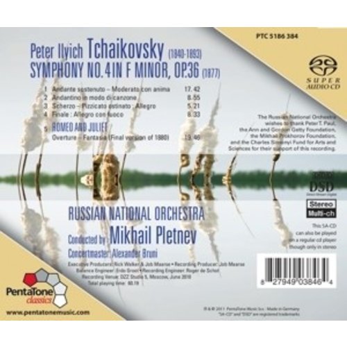 Pentatone Tchaikovsky: Symphony No.4 In F Minor Op.36