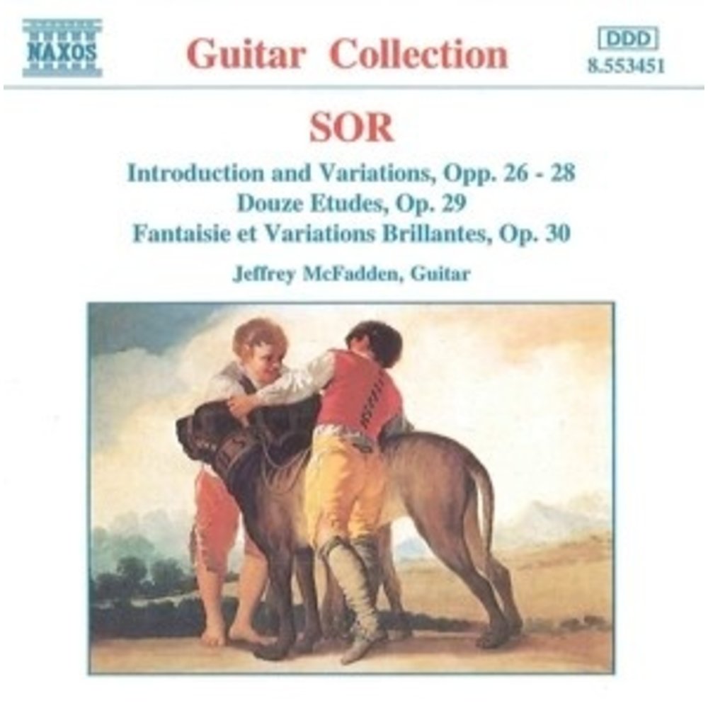 Naxos Sor: Guitar Music Op. 26-30