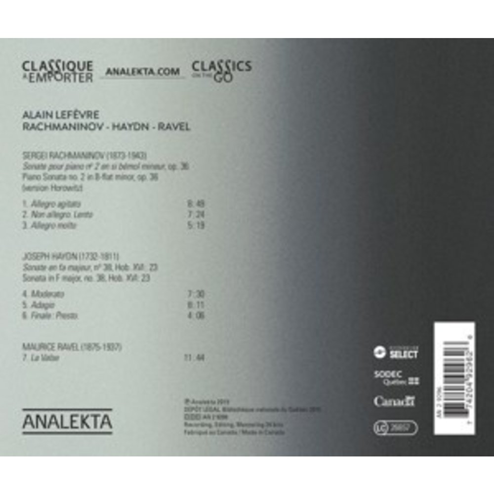 Rachmaninov - Haydn - Ravel