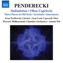 Naxos Penderecki: Sinfoniettas