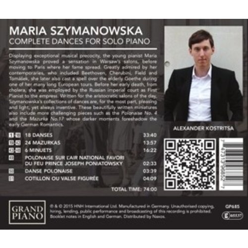 Grand Piano Complete Dances For Solo Piano