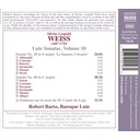 Naxos Weiss: Lute Sonatas Vol.10