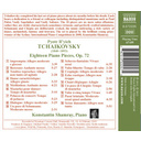 Naxos Tchaikovsky: 18 Piano Pieces Naxos Tchaikovsky: 18 Piano Pieces