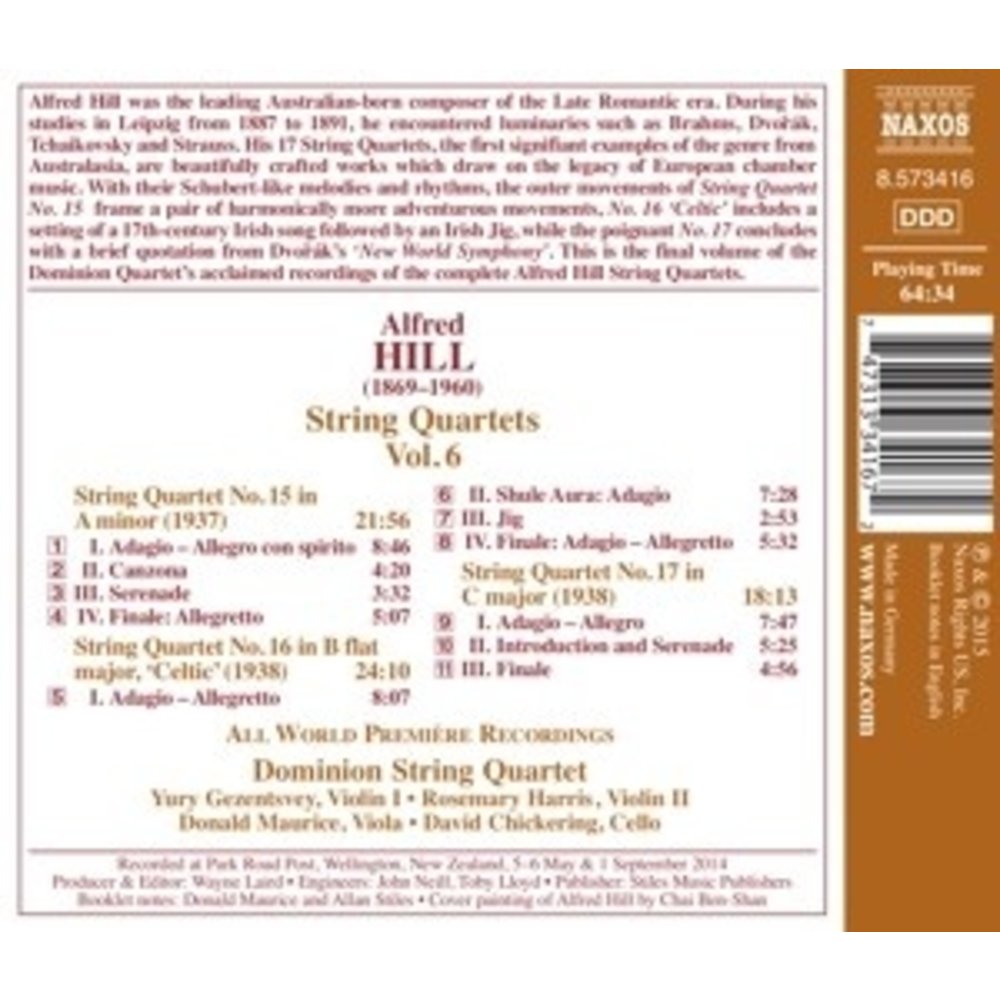 Naxos String Quartets Vol.6