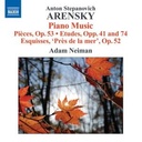 Naxos Arensky: Piano Music