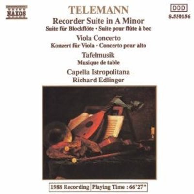 Telemann: Recorder Suite Etc.