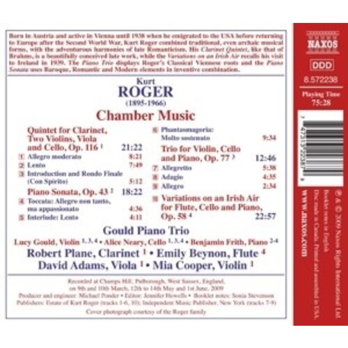 Naxos Roger: Chamber Music