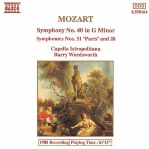 Naxos Mozart: Symphonies 28, 31 & 40