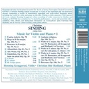 Naxos Sinding: Music For Violin Vol.1