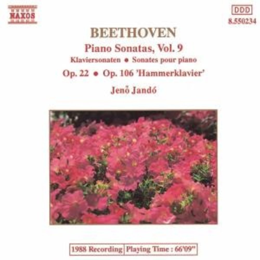 Naxos Beethoven: Piano Sonatas Vol.9
