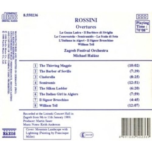 Naxos Rossini: Overtures