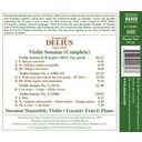 Naxos Delius: Violin Sonatas (Complete)