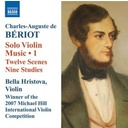 Naxos Beriot: Solo Violin Music 1