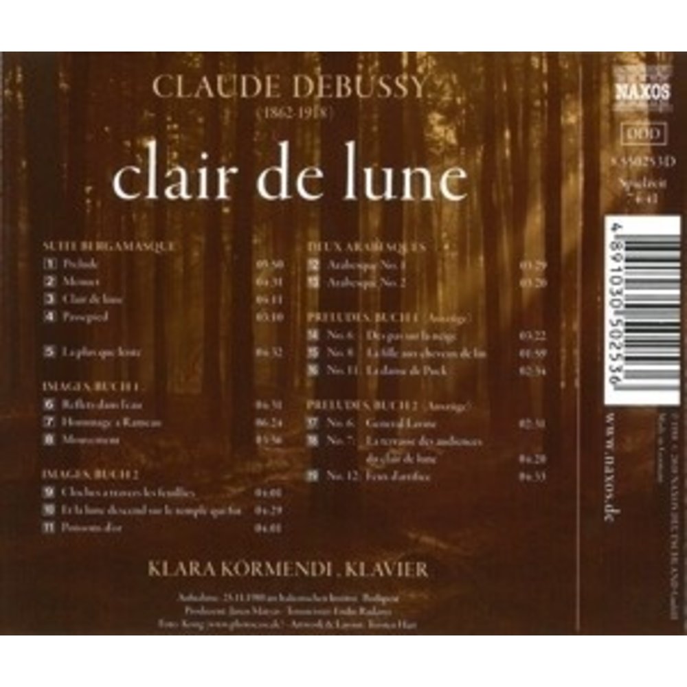 Naxos Debussy: Images/Prelude Etc.