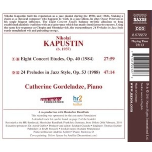 Naxos Kapustin: Eight Concert Etudes