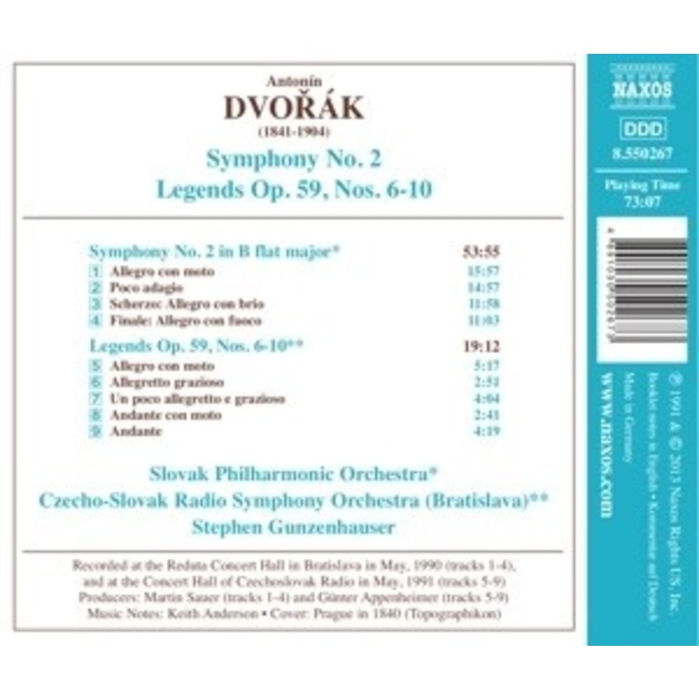 Naxos Dvorak: Symphony 2