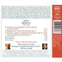 Naxos Rozsa: Three Hungarian Sketches