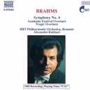 Naxos Brahms: Symphony 4/Overtures