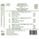 Naxos Beethoven: Violin Sonatas 1-3