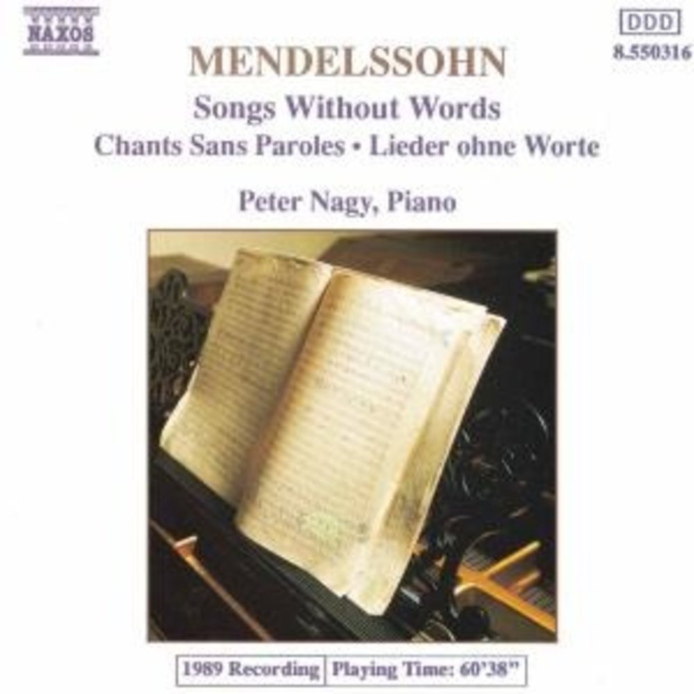 Naxos Mendelssohn: Songs W. Words 1