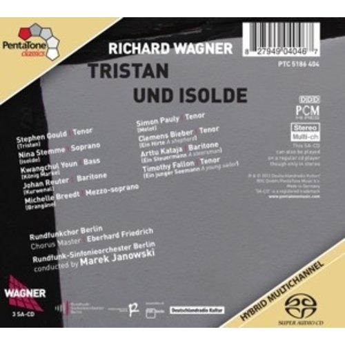 Pentatone Wagner: Tristan Und Isolde