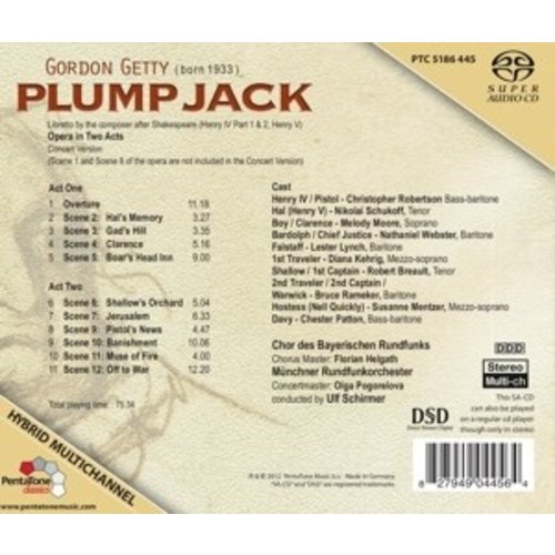 Pentatone Getty: Plump Jack