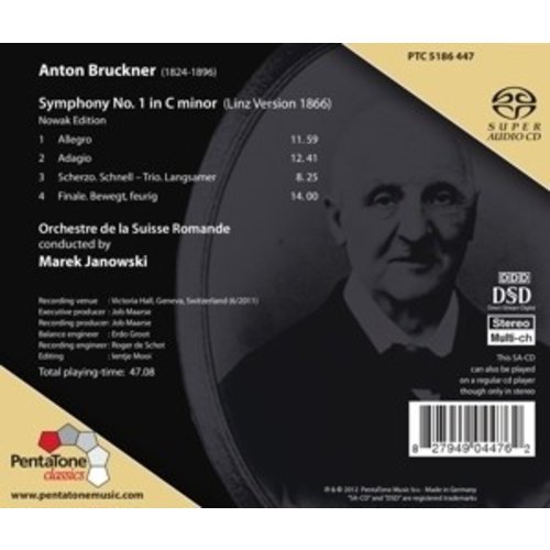 Pentatone Bruckner: Symphony No.1